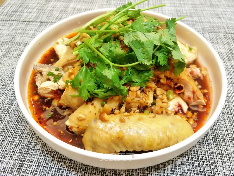 Three Yellow Chicken with Cold Sauce recipe