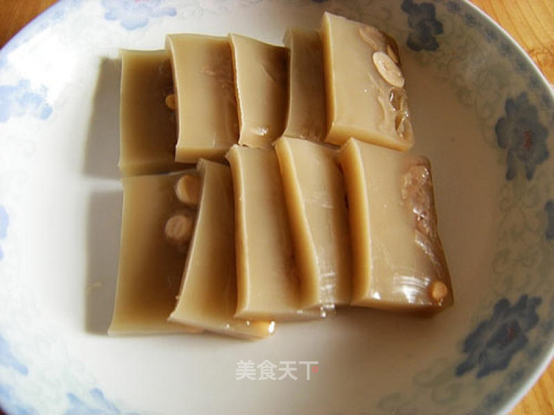 Peanut and Soybean Skin Jelly recipe