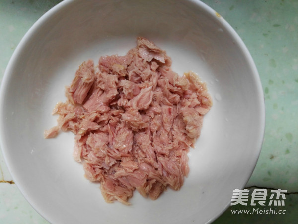 Tuna Pork Floss Rice Ball recipe