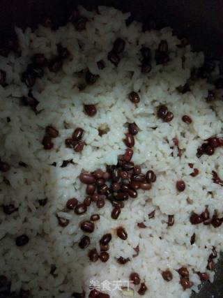 Pan-fried Red Bean Rice Crackers recipe