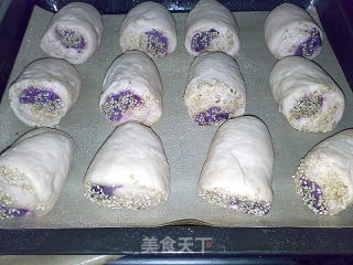 Milky Purple Sweet Potato Meal Buns recipe