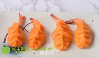 Colorful Shrimp Dumplings (the Whole Shrimp is Inside) recipe