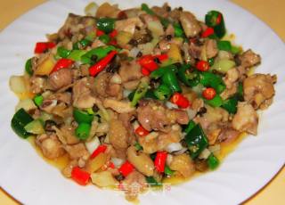 Chongqing Double Pepper Chicken recipe