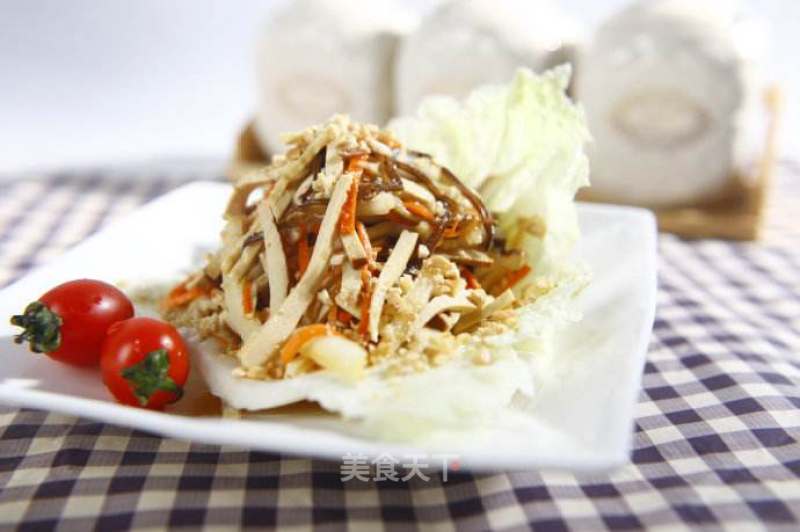 Dried Cabbage Konjac recipe