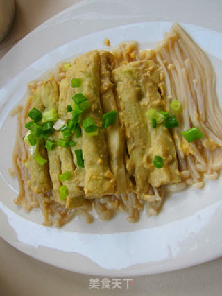 [winter Healthy Vegetable] Reduce Fat and Improve Immunity-steamed Golden Eggplant recipe