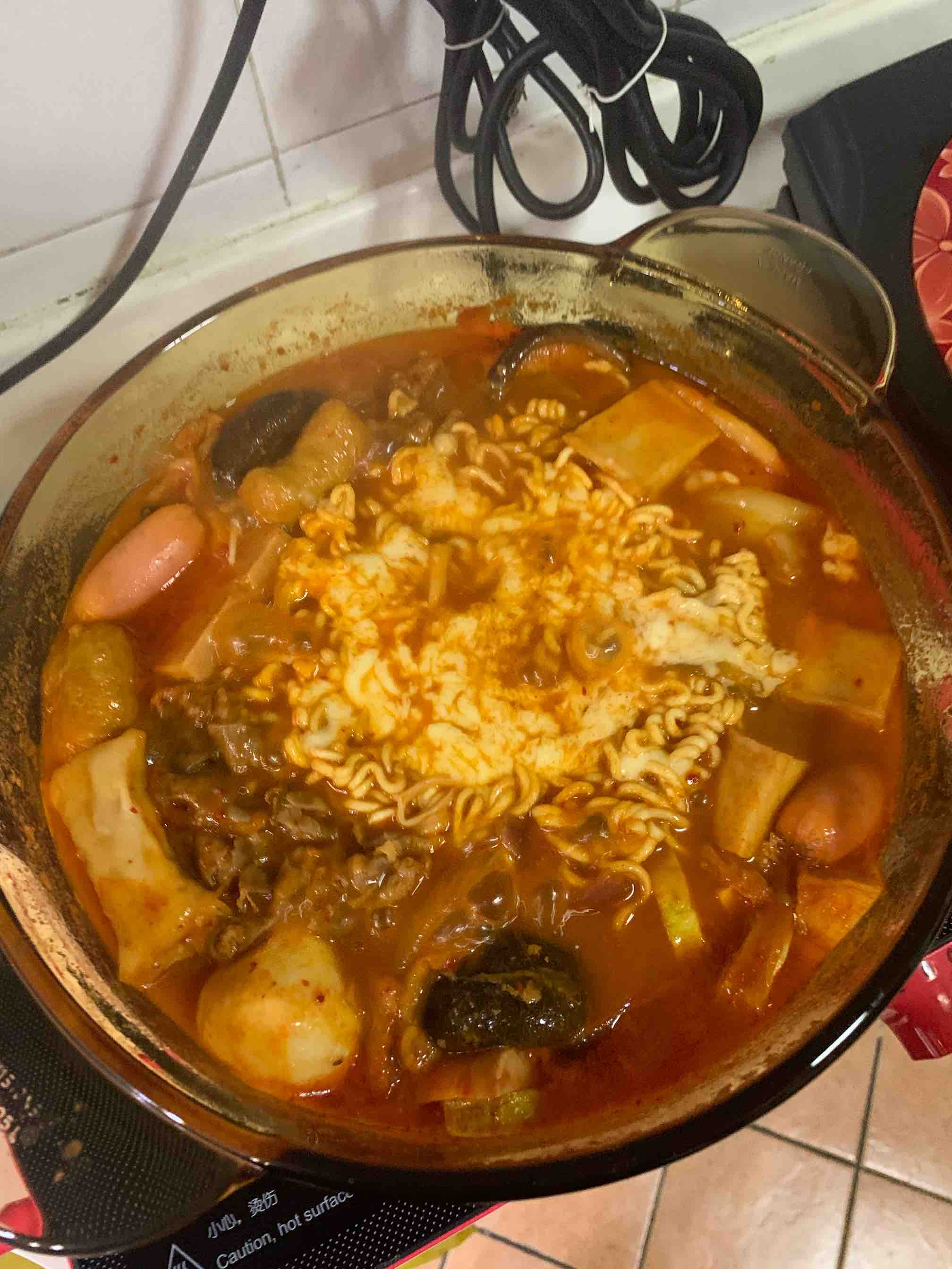 Korean Army Hot Pot Family Edition recipe