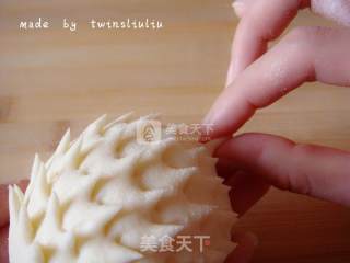 Hedgehog Mouse Patterned Steamed Buns (red Bean Paste Buns) recipe