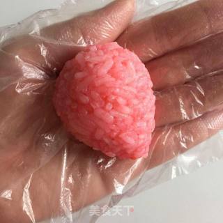 Strawberry Rice Ball recipe