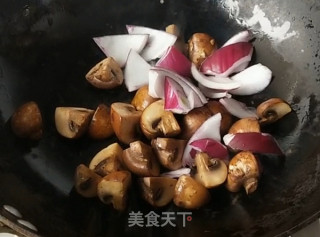 Stir-fried Beef with Mushrooms recipe