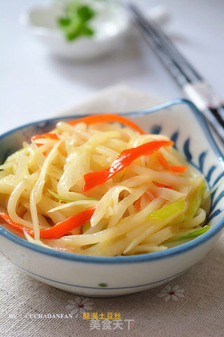 Vinegar Shredded Potatoes recipe