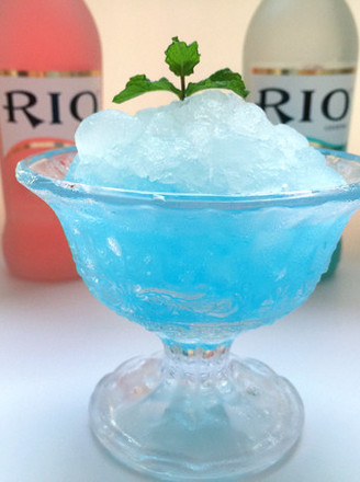 Blue Rose Cocktail Smoothie