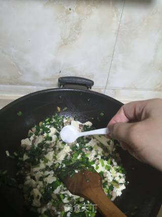 Leek Tofu recipe