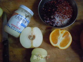 [three-color Fruit Salad Rice]---quick-handed Lunch that Nourishes The Brain and Relieves Fatigue recipe