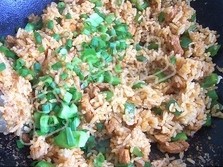 Fried Rice with Spicy Sauce recipe