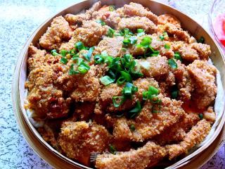 Xiaoqing De Cuisine---sichuan Steamed Pork with Noodles recipe