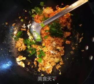 Scallion Fried Rice with Soy Sauce and Egg recipe