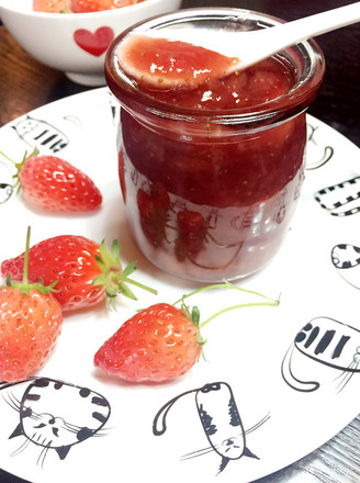 Sweet and Sour Strawberry Jam-bread Machine Version recipe