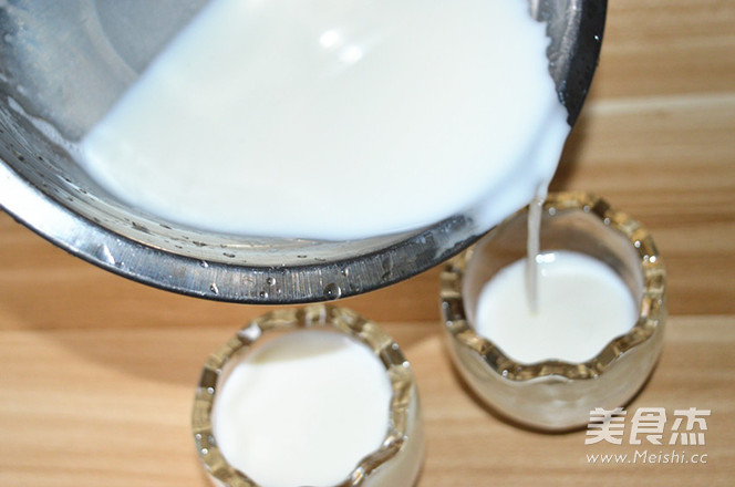 Microwave Version of Jam Double Skin Milk recipe
