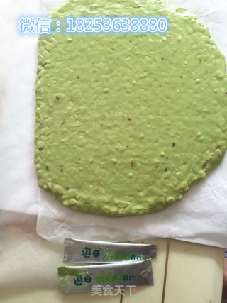 Green Peanut Nougat recipe