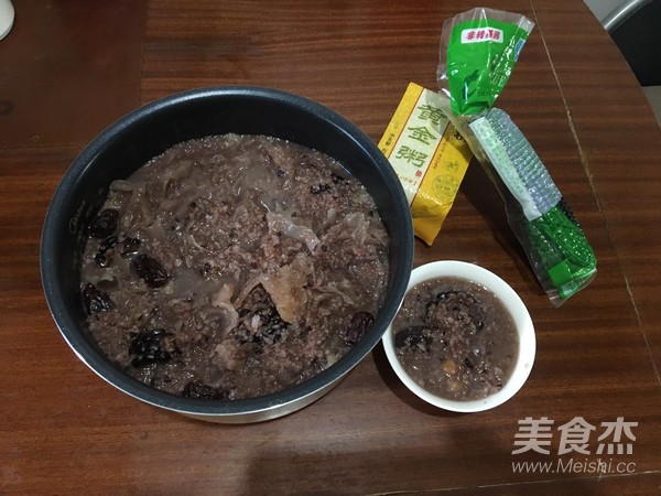 Autumn Nourishing Lung Golden Porridge recipe