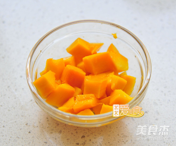 Make Mango Sticky Rice Cakes with Zero Failure in Ten Minutes in The Microwave recipe