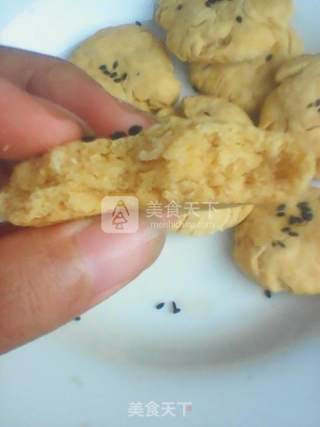 Brown Sugar Corn Biscuits (crispy) recipe