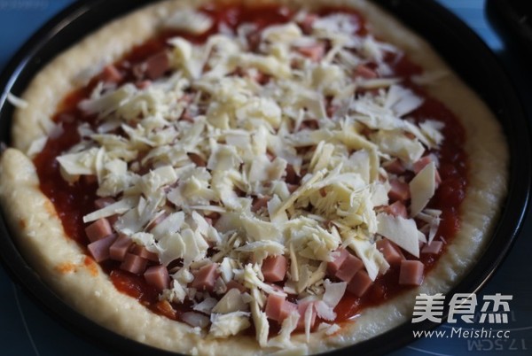 Ham Pizza recipe