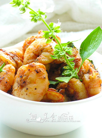 Black Pepper Lemon Shrimp recipe