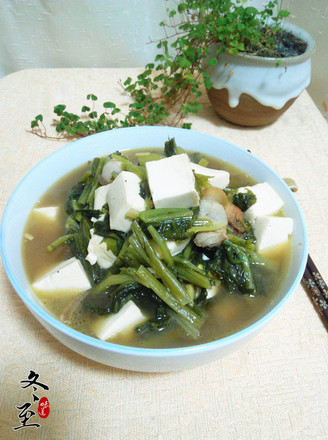 Potherb Mustard Stewed Tofu