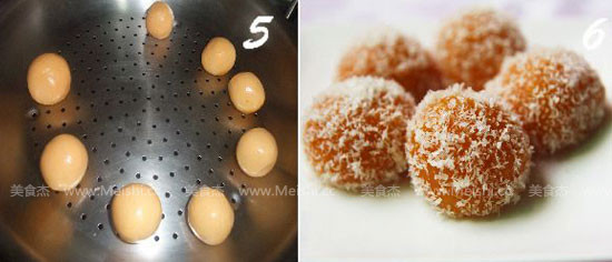 Pumpkin Glutinous Rice Cake recipe