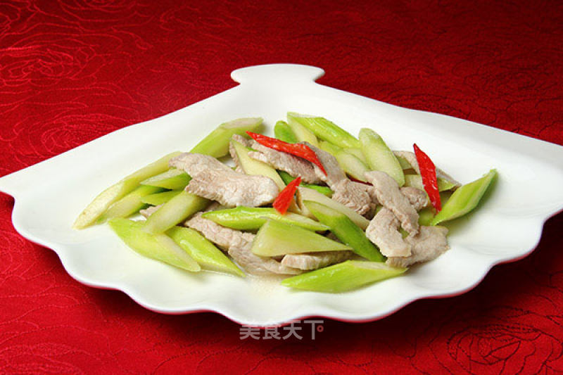 Asparagus Stir-fried Pork recipe