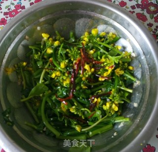 Flower Bud Art Salad recipe