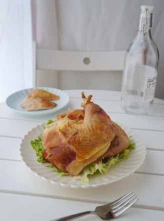 The Rice Cooker Can Also Make Salt-baked Chicken for A Feast recipe