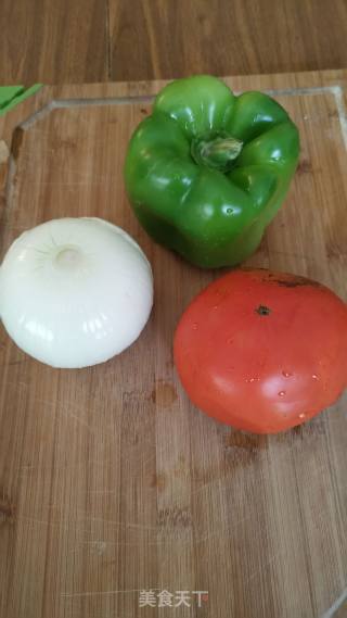Green Peppers and Tomatoes recipe