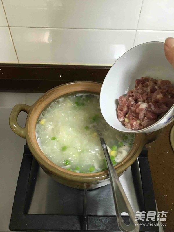Lean Meat Porridge recipe