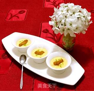 Sea Urchin Steamed Egg recipe