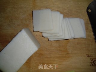 Seaweed Fried Rice Cake Slices recipe