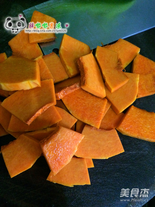 Pumpkin Steamed Spare Ribs recipe