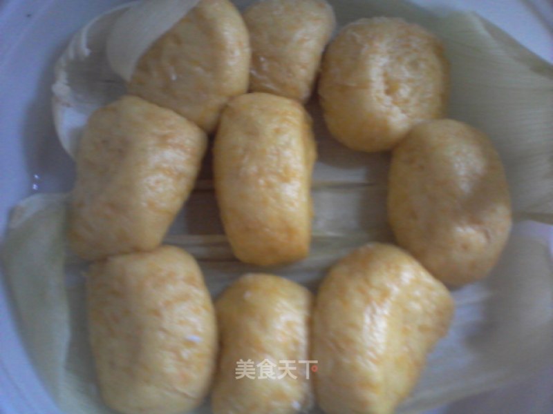 Knife Cut Pumpkin Buns recipe