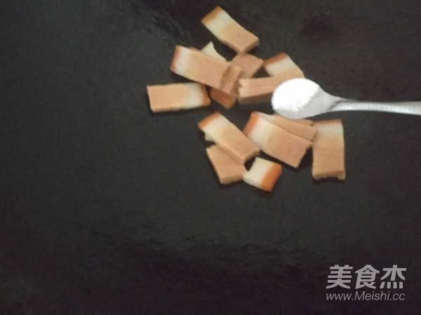 Vegetarian Braised Pork with Fungus Vegetables recipe
