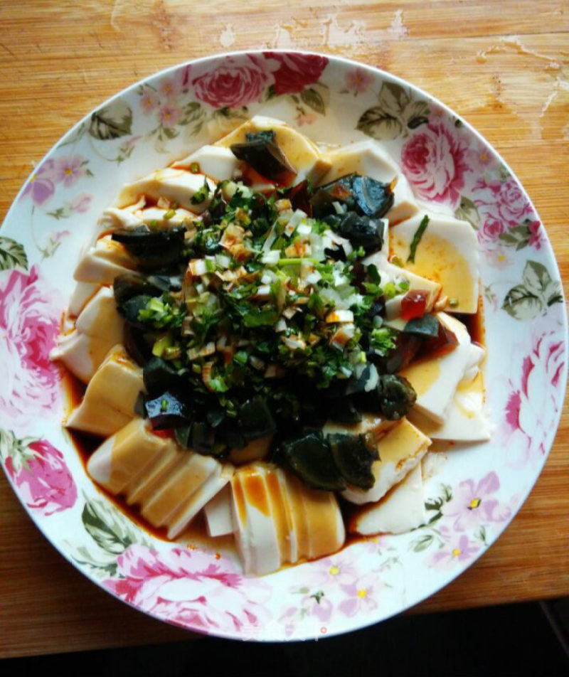 Preserved Egg Lactone Tofu recipe