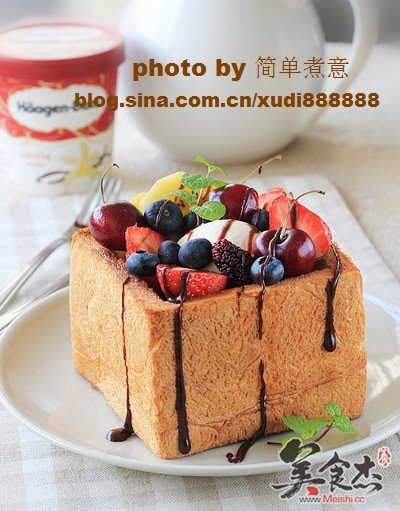 Thick Honey Toast recipe