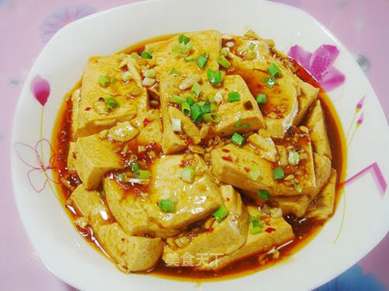 Scallion and Garlic Tofu recipe