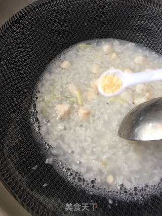 "porridge" Fresh Shell Congee recipe