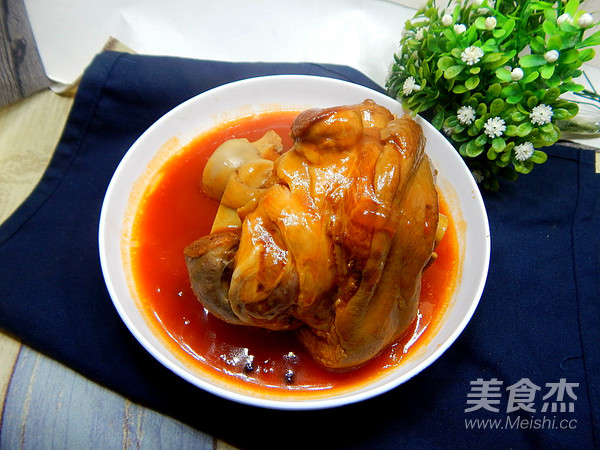 [bawang Supermarket] Pork Knuckle with Tomato Sauce recipe
