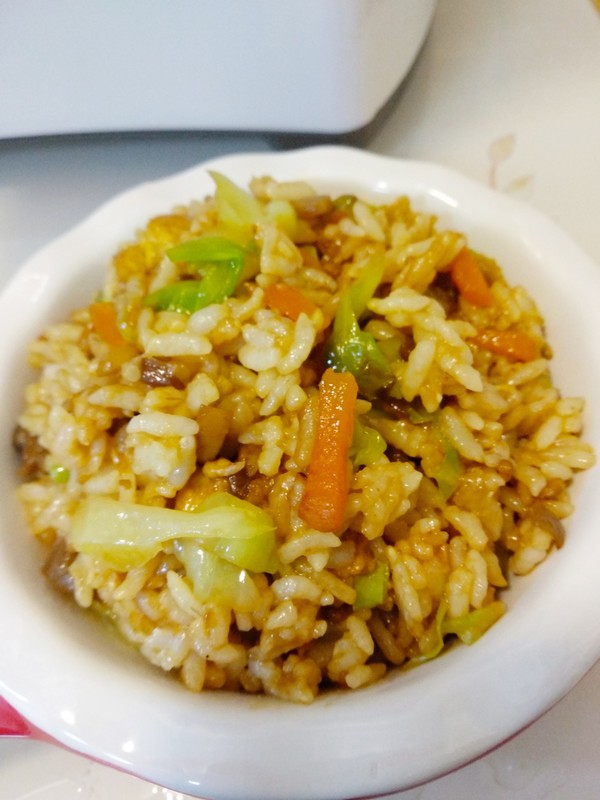 Simple Quick Fried Rice with Egg recipe