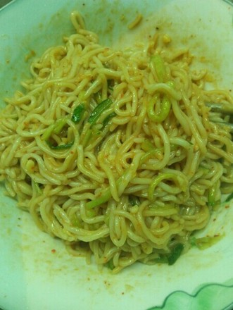 Simple Version of Oil Splashed Noodles recipe