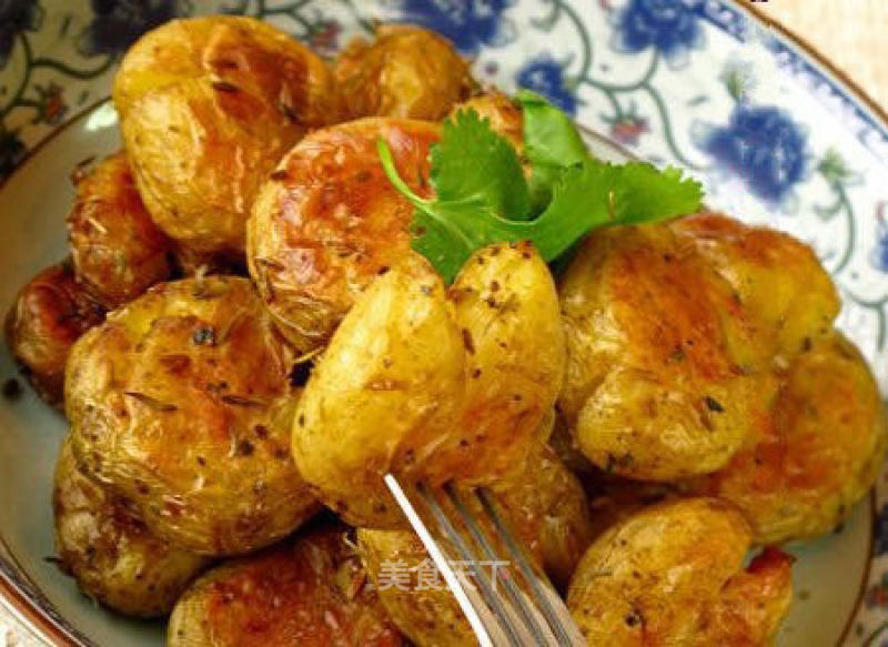 #aca Baking Star Competition#roasted Potatoes with Vanilla recipe