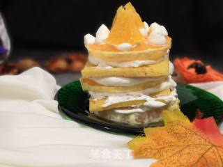 You Can't Put It Down-orange Cake Tower recipe