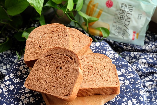 Cocoa Toast Bread (one Fermentation Method) recipe